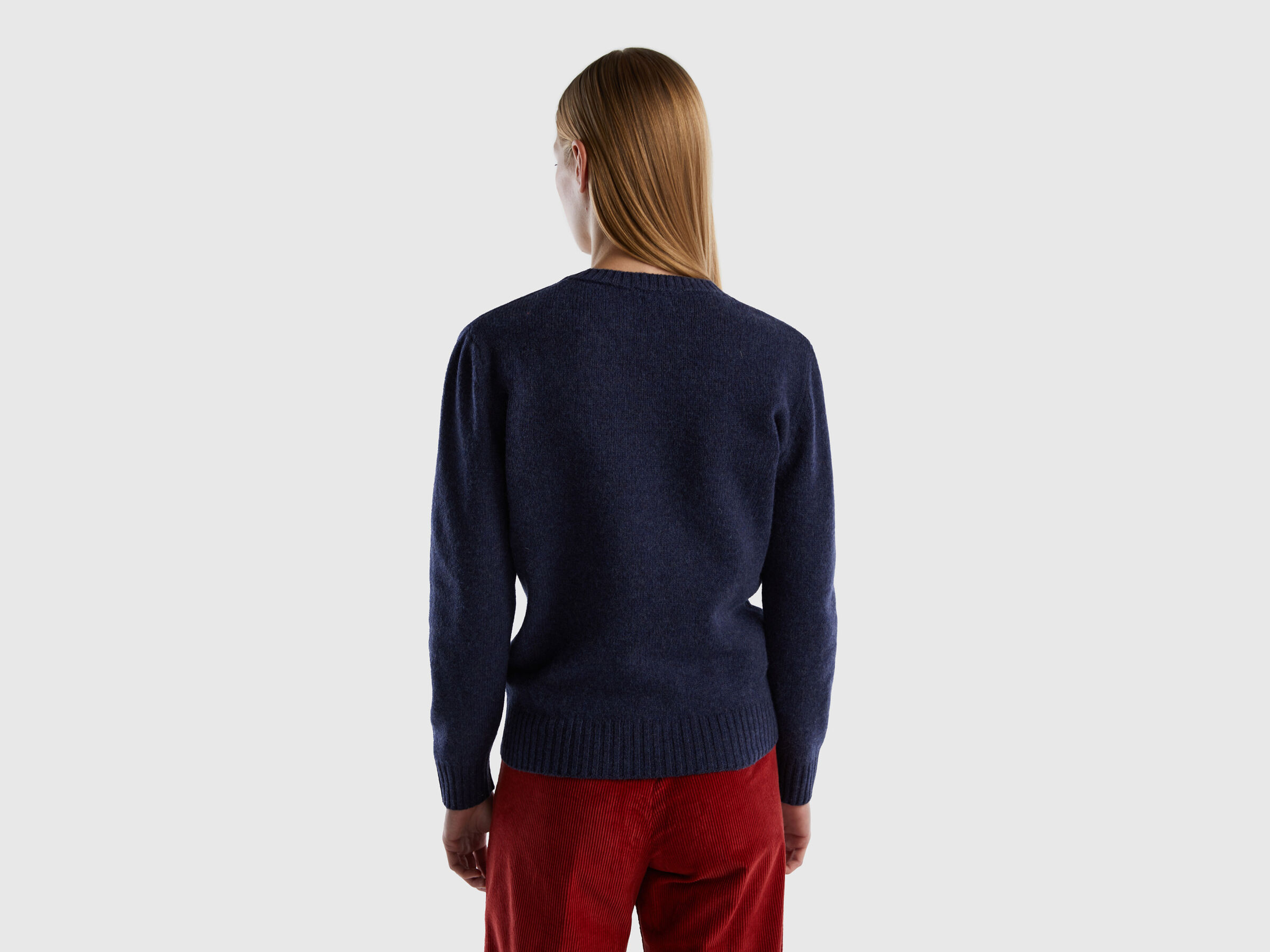 Sweater in pure Shetland wool image number 2