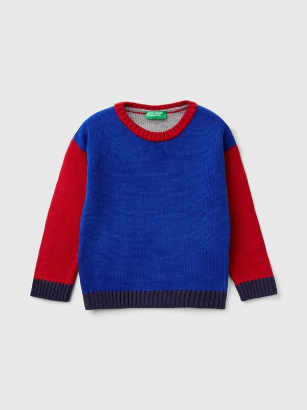 Color block sweater Junior Boy