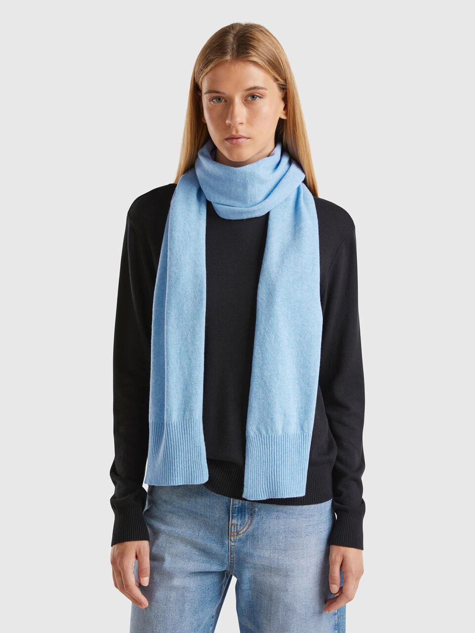 KNITTED SCARF Women image number 2