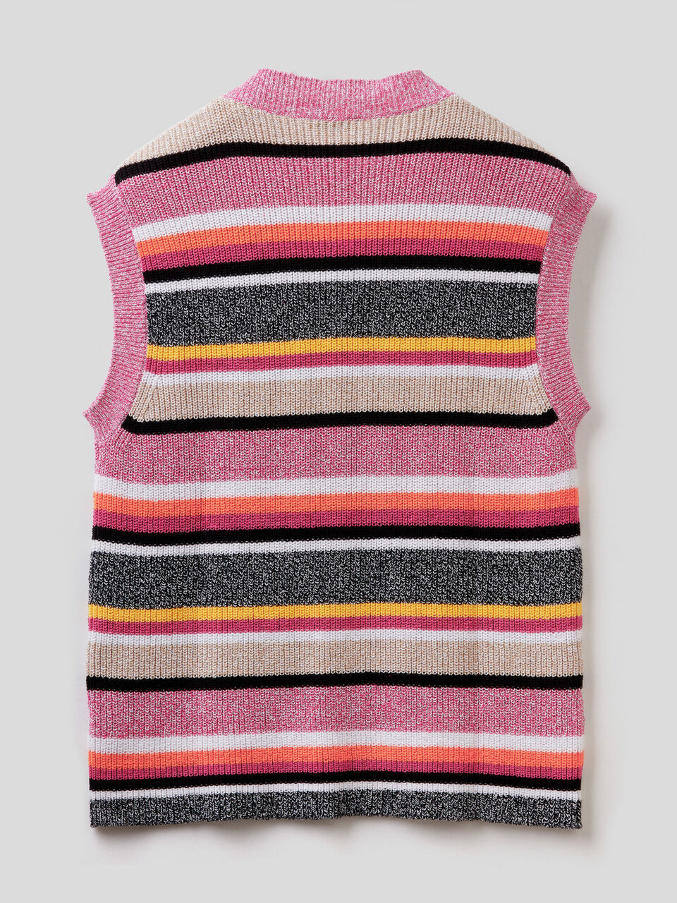 Vest in recycled cotton blend image number 2
