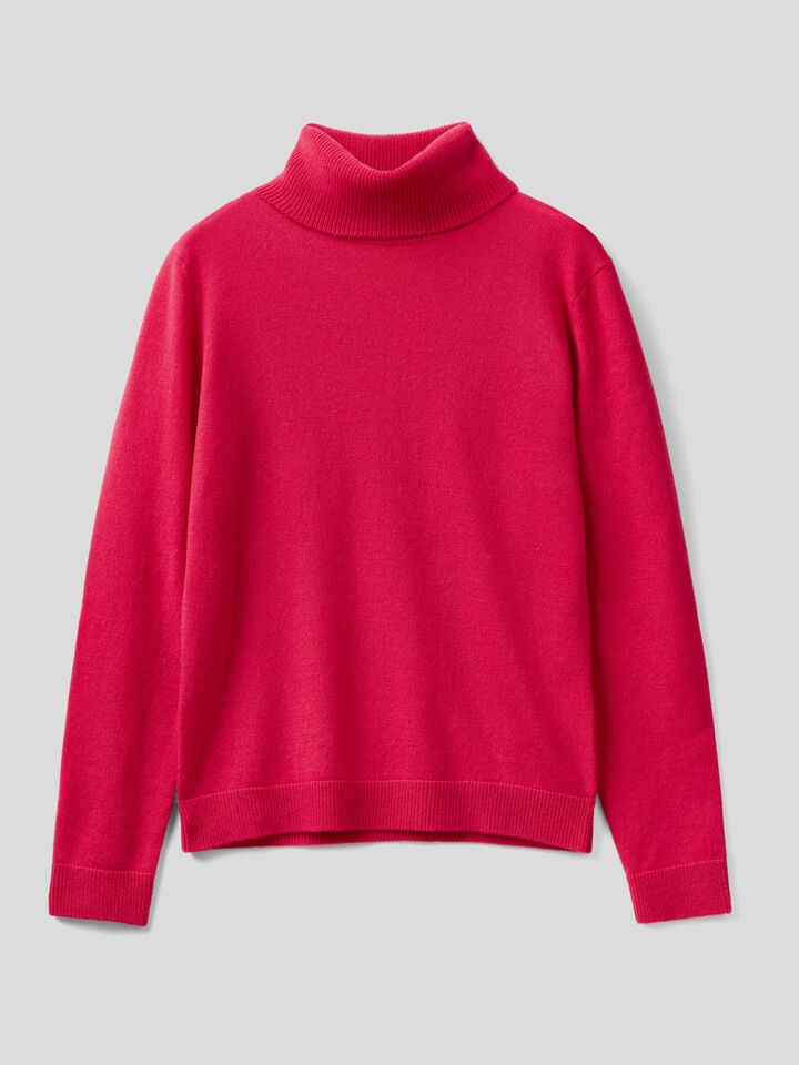 Pure cashmere turtleneck image number 1