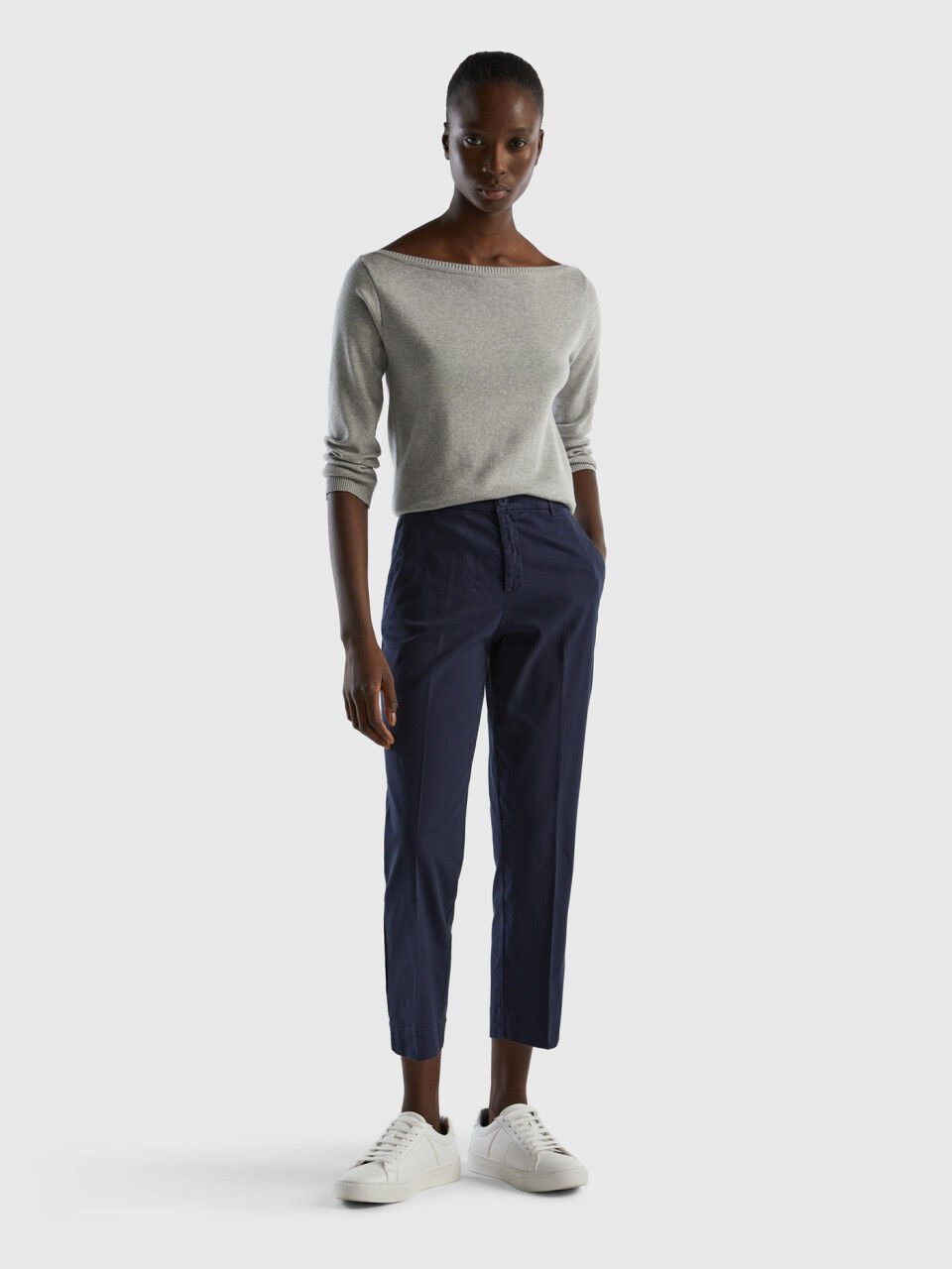 Women s Chino Trousers New Collection 2024 Benetton