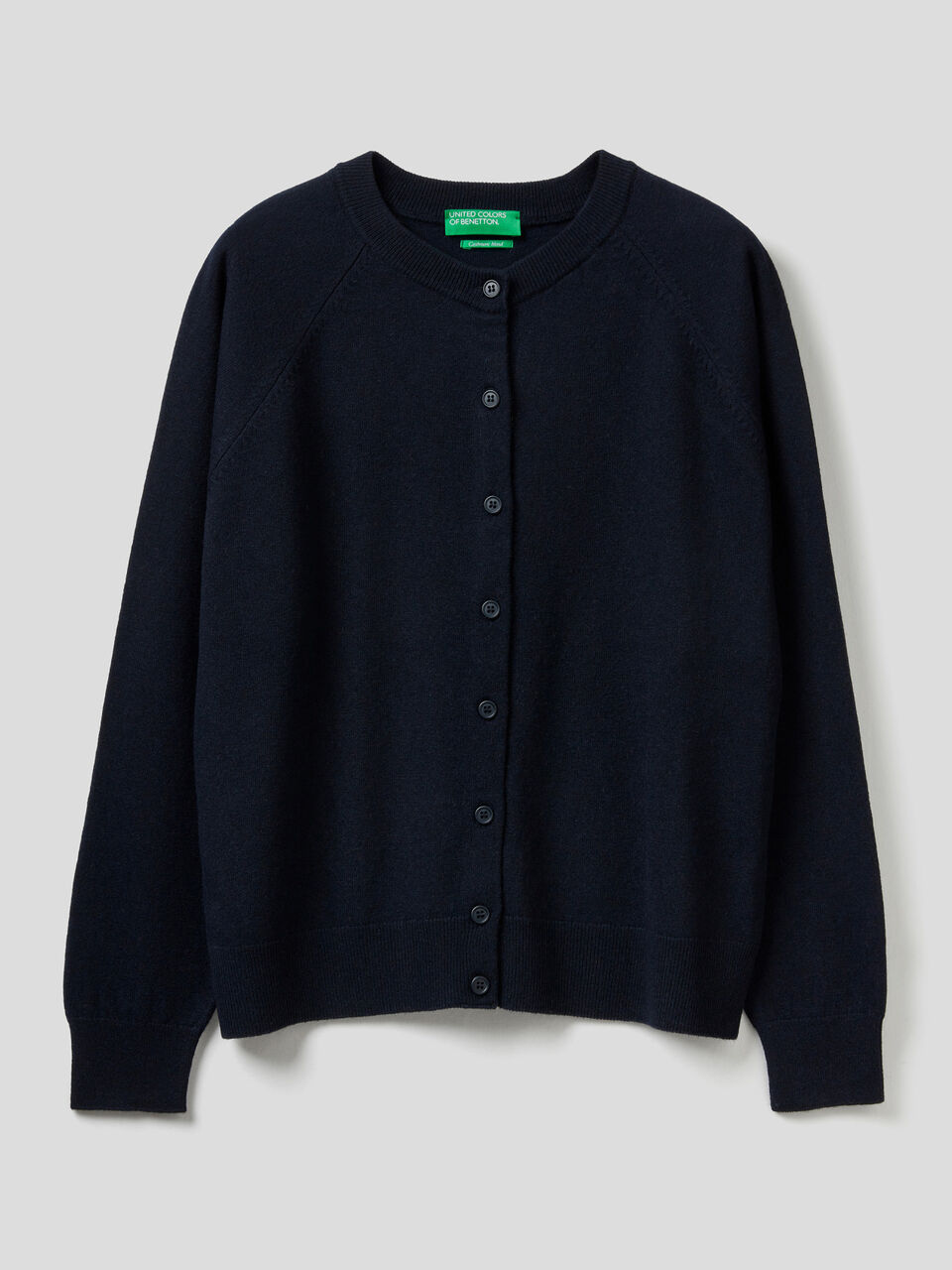 Crew neck cardigan image number 1