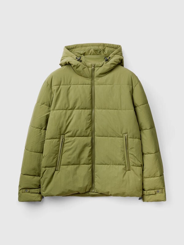 Padded jacket with hood Men