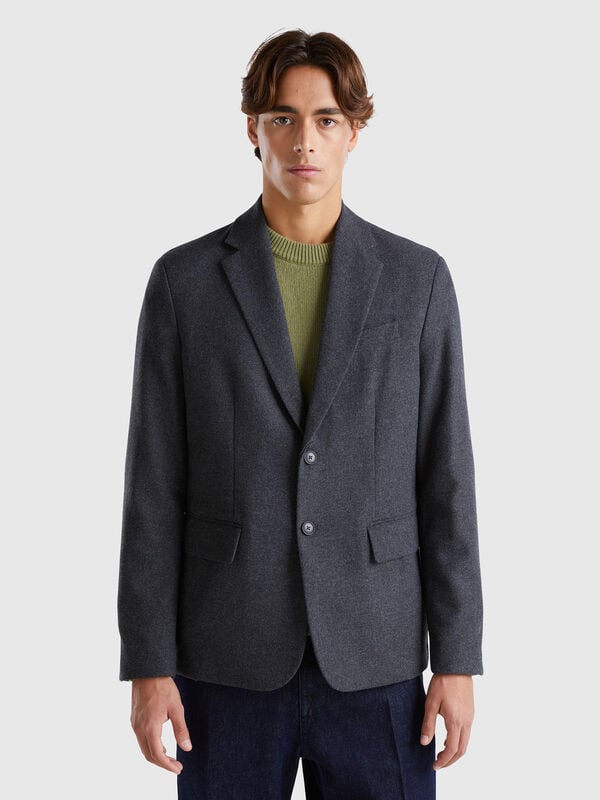 Blazer in flannel Men