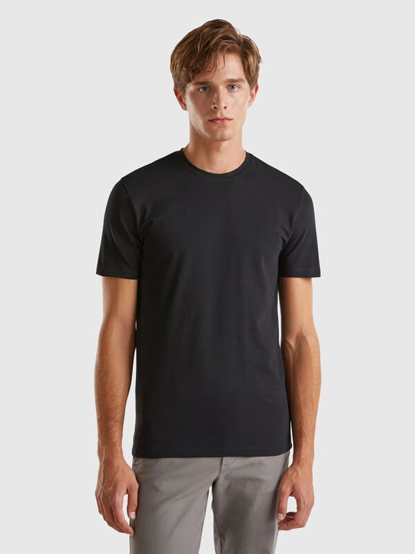 Slim fit t-shirt in stretch cotton Men