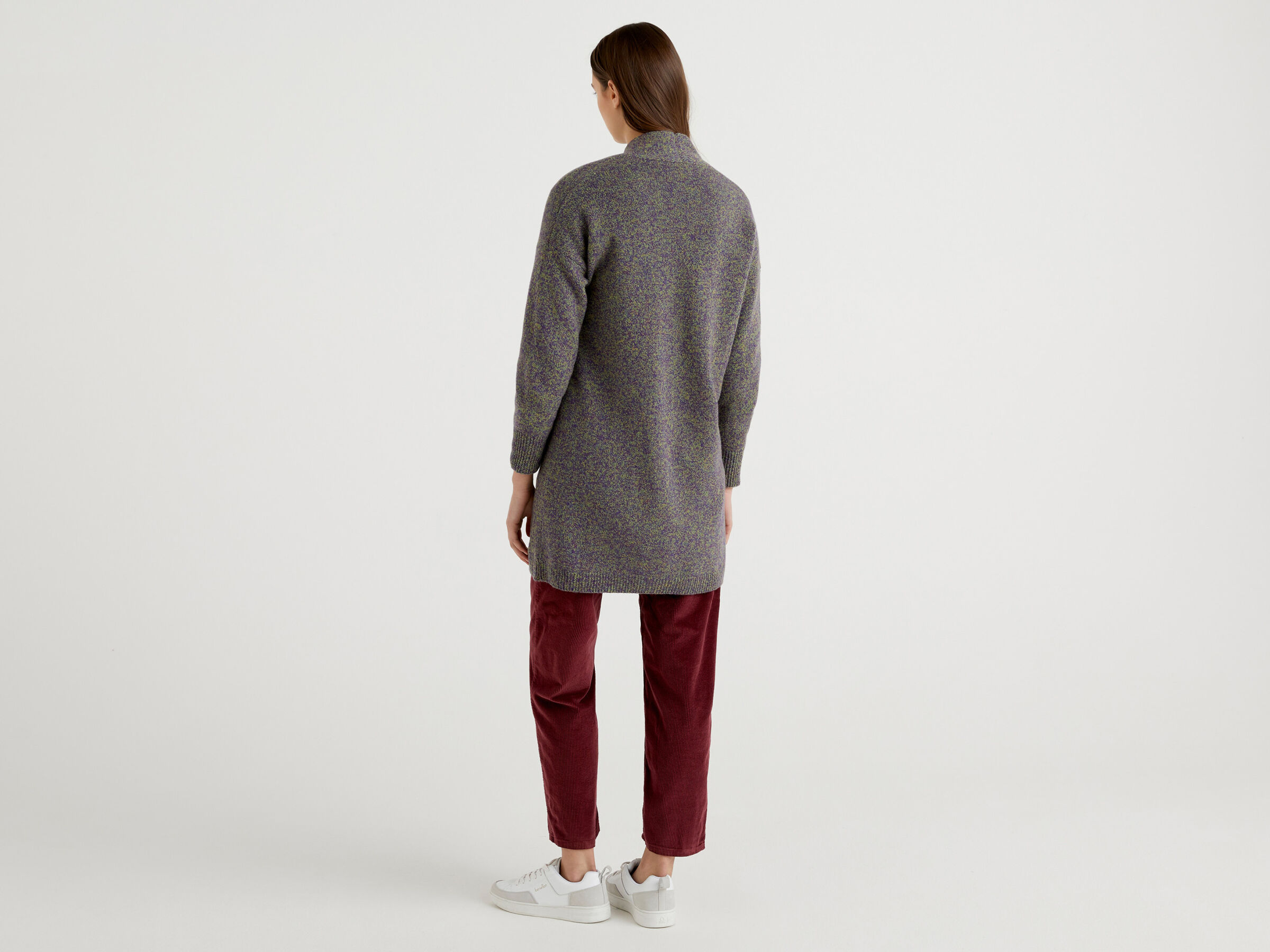 Coat in pure Shetland wool image number 2