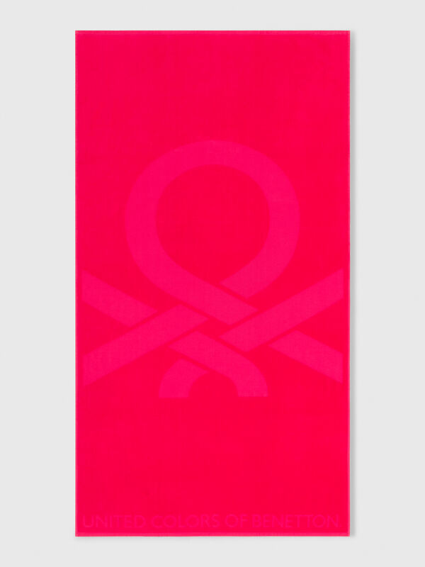 Jacquard beach towel