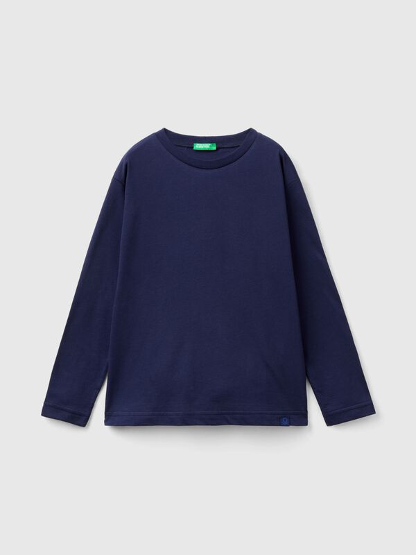  cotton crew neck t-shirt Junior Boy