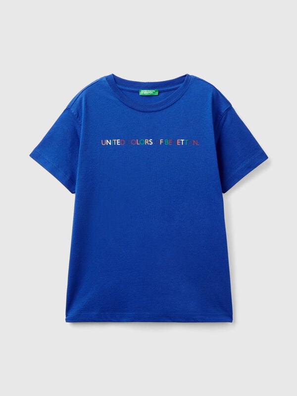 Short sleeve t-shirt in 100% organic cotton Junior Boy