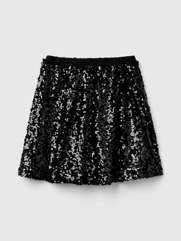 Mini skirt with sequins Junior Girl