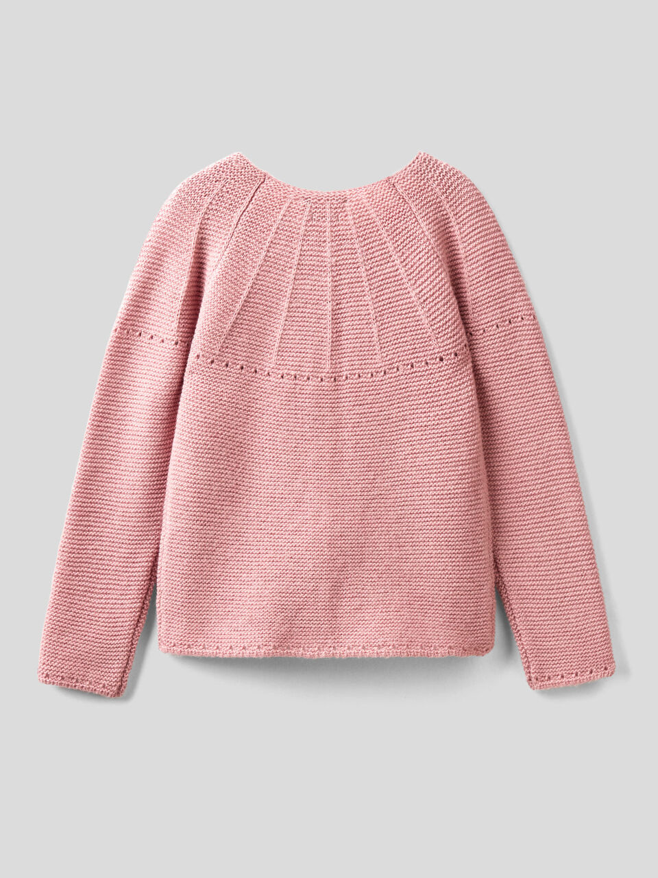 Cardigan with perforated details image number 2