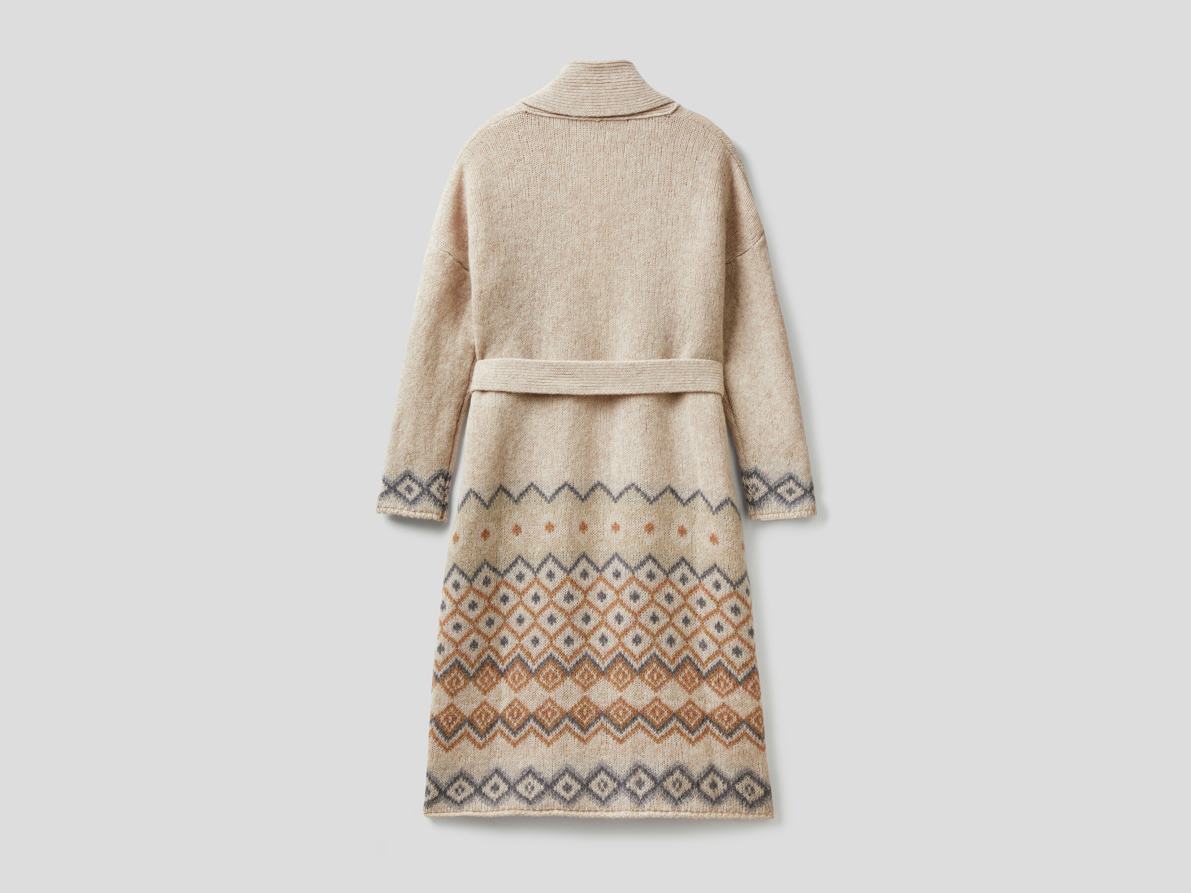 Coat in pure Shetland wool image number 5
