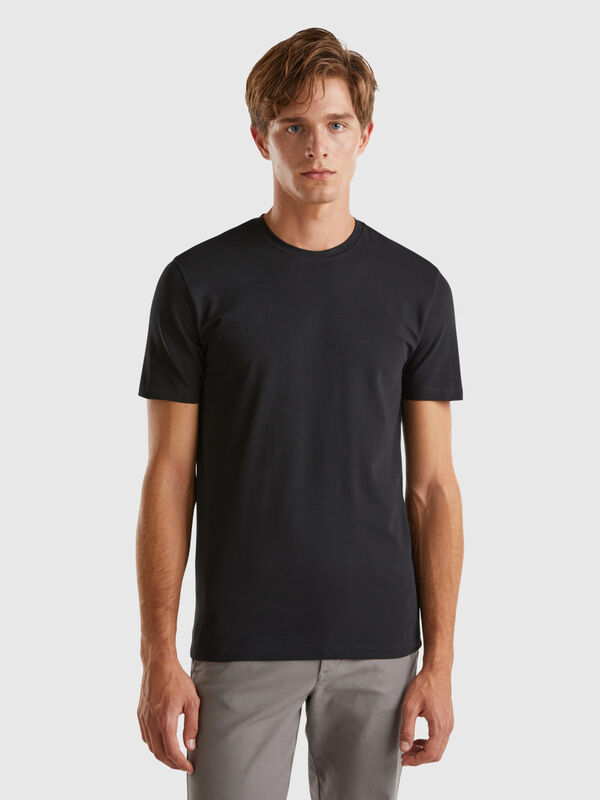 Slim fit t-shirt in stretch cotton Men