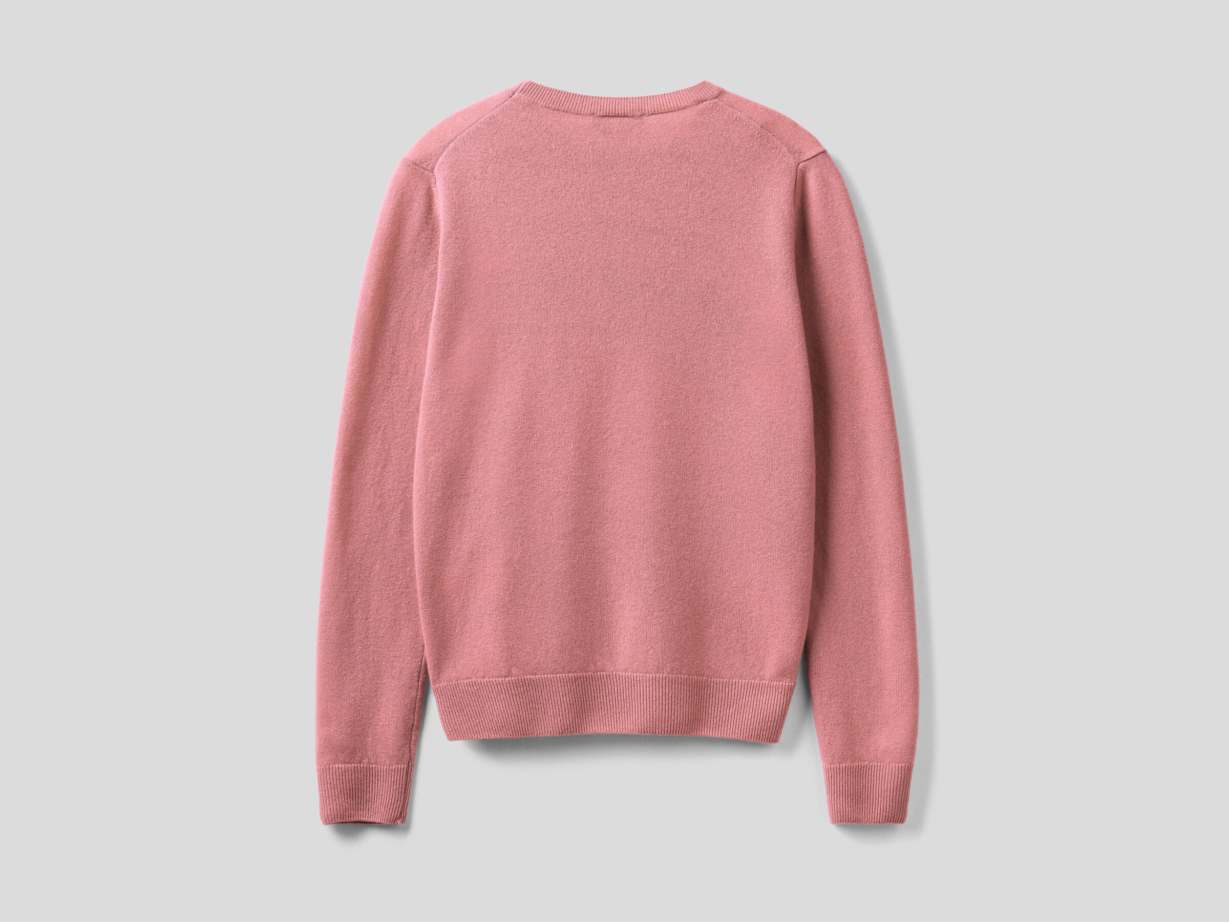 Crew neck sweater in pure virgin wool image number 6