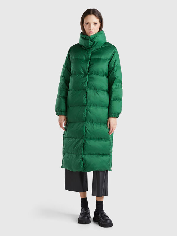 Real feather padded down jacket Women