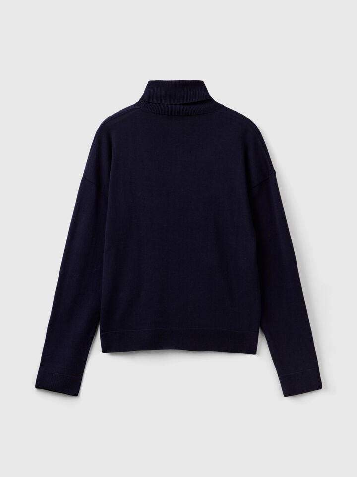 Turtleneck in cotton and Modal® image number 2