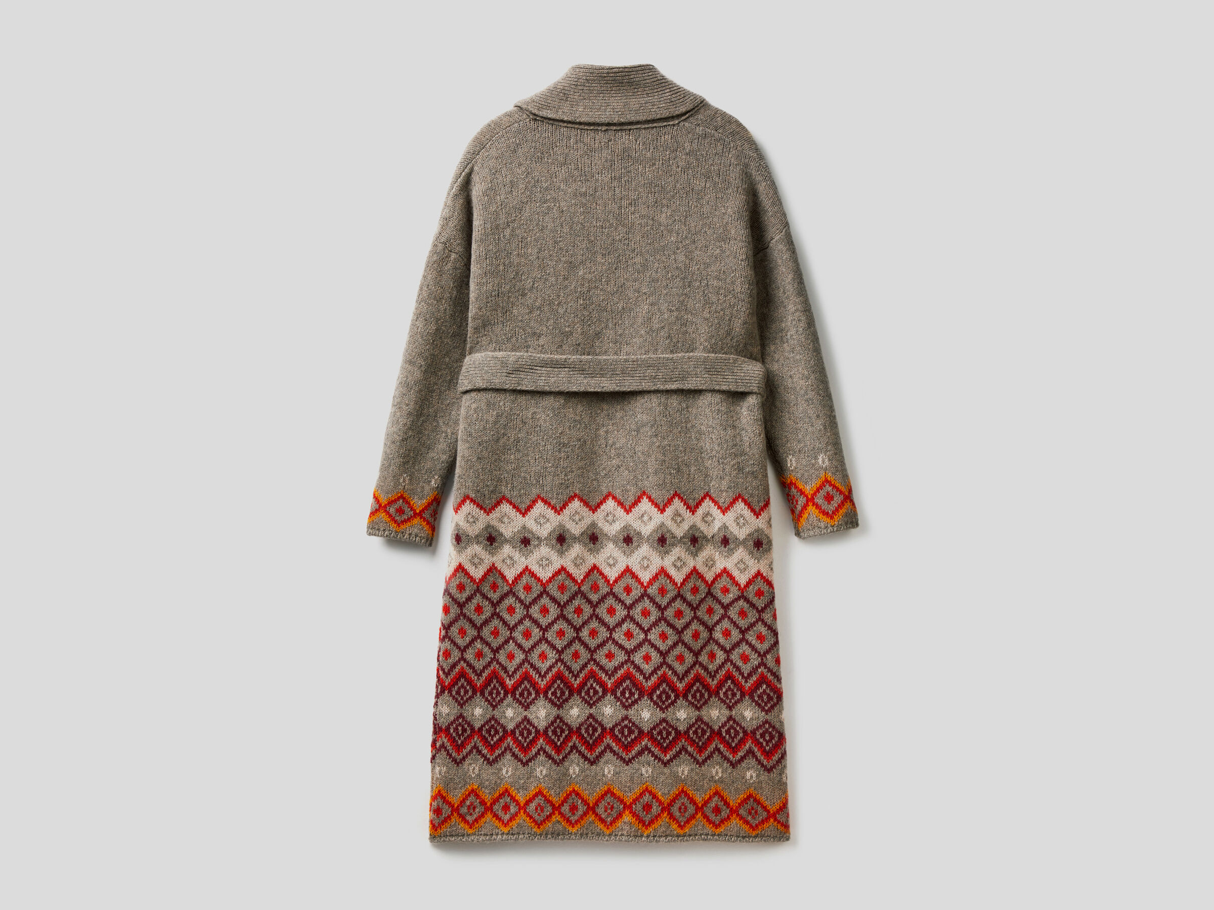 Coat in pure Shetland wool image number 5