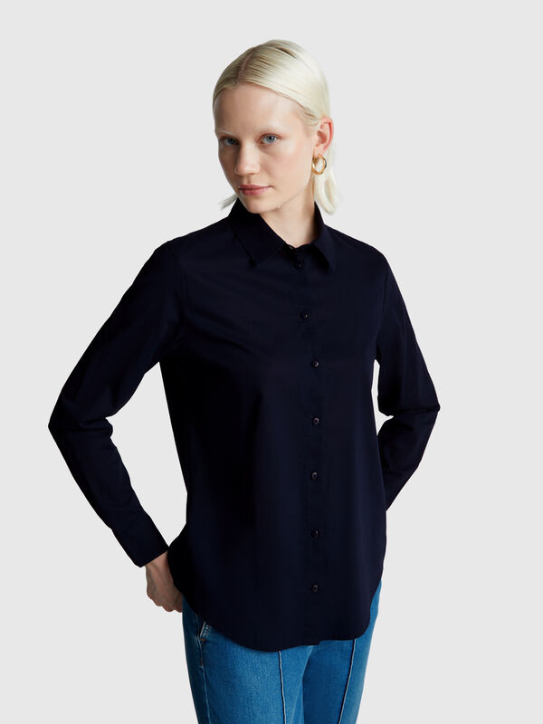 Regular fit shirt in lightweight cotton Women