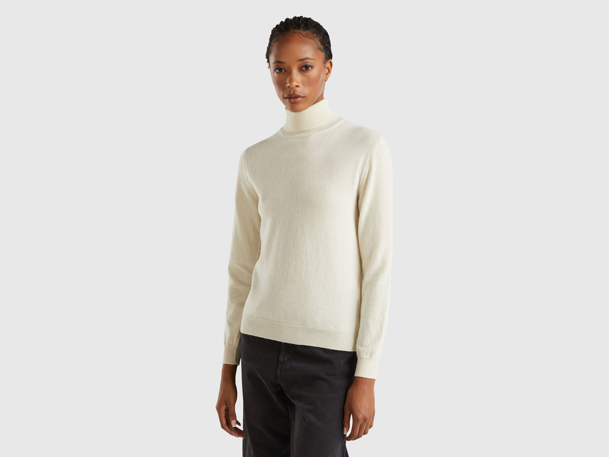 Women s High Neck Sweaters New Collection 2024 Benetton