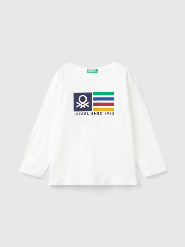 Long sleeve organic cotton t-shirt Junior Boy