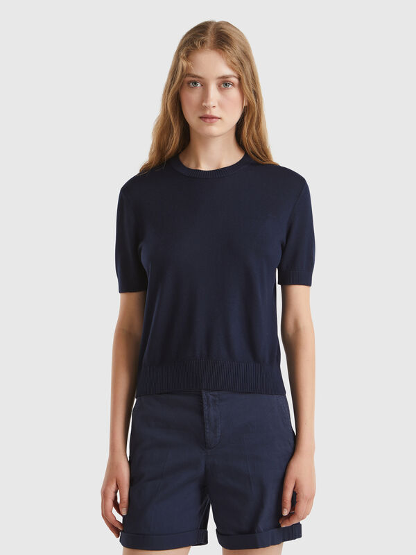 Short sleeve sweater Women