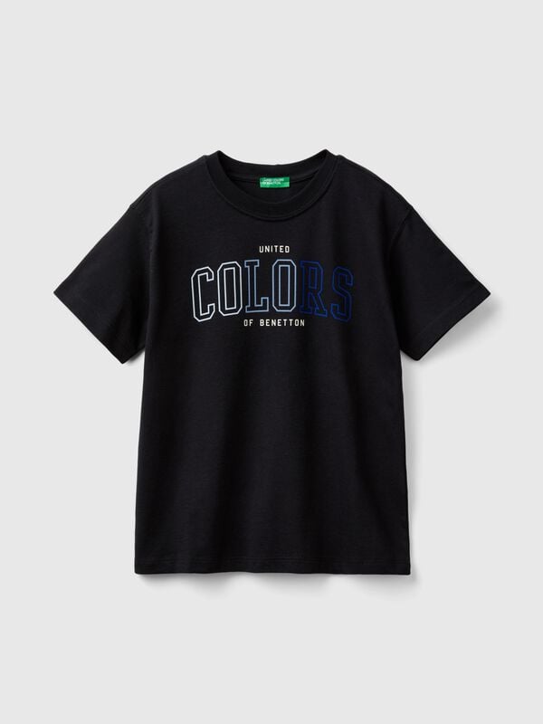 Short sleeve t-shirt in 100% organic cotton Junior Boy