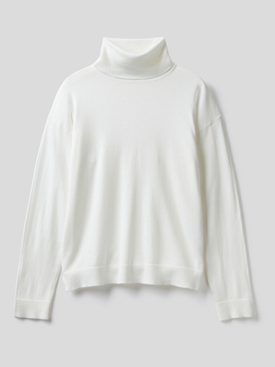 Turtleneck in cotton and Modal® image number 1