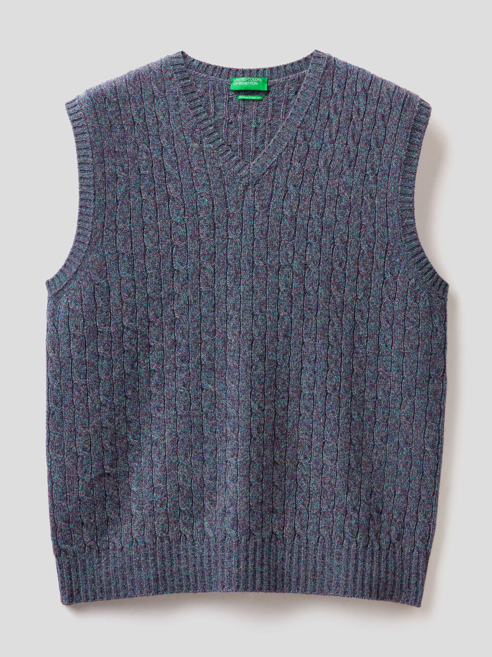 Vest in pure Shetland wool image number 1