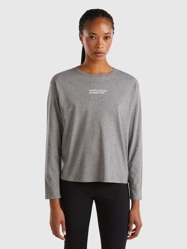 T-shirt with logo print Women