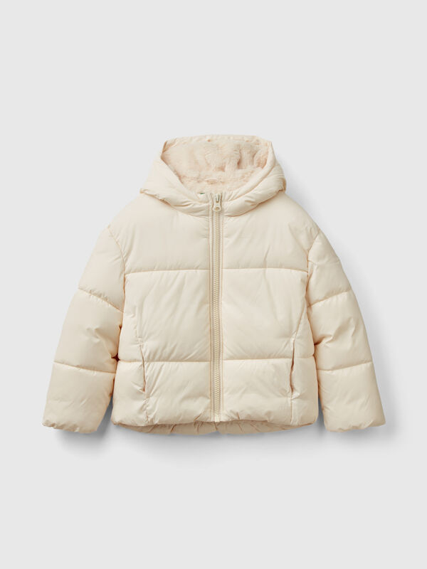 Padded jacket with hood Junior Girl