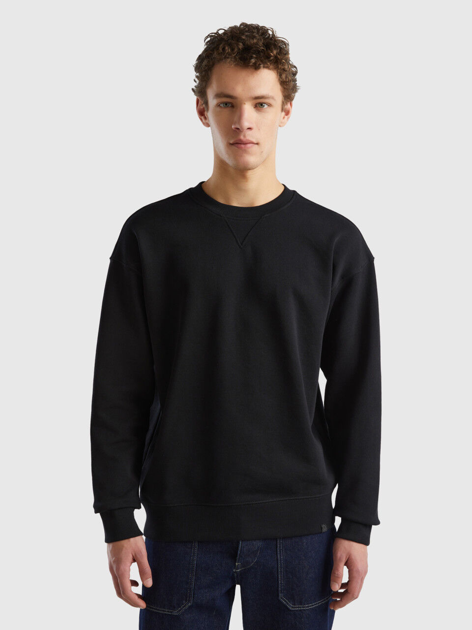 Men s Sweatshirts without hood Collection 2024 Benetton