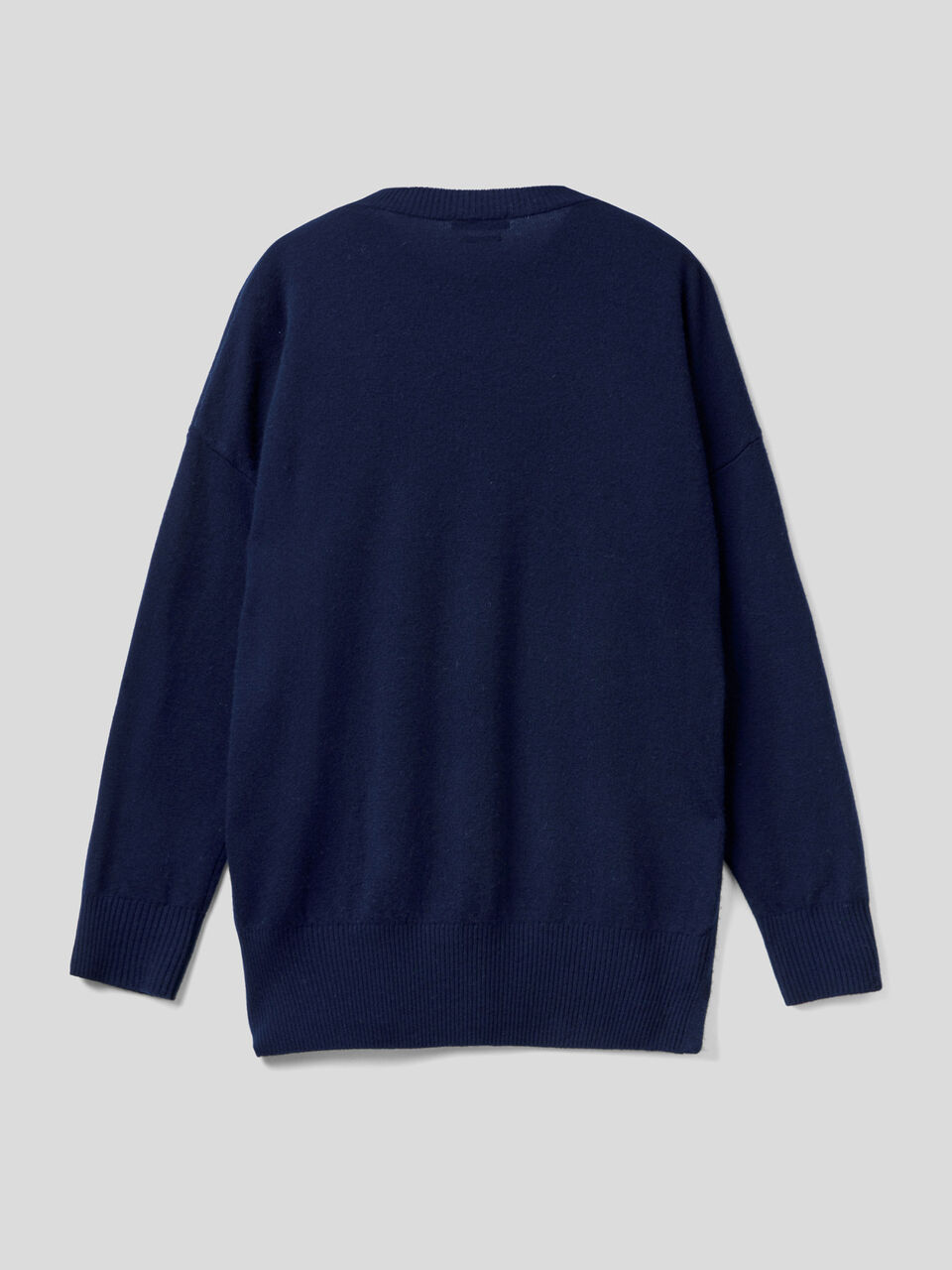 Oversized sweater with slits image number 2