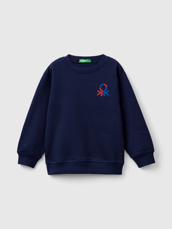 Sweatshirt in 100% organic cotton Junior Boy