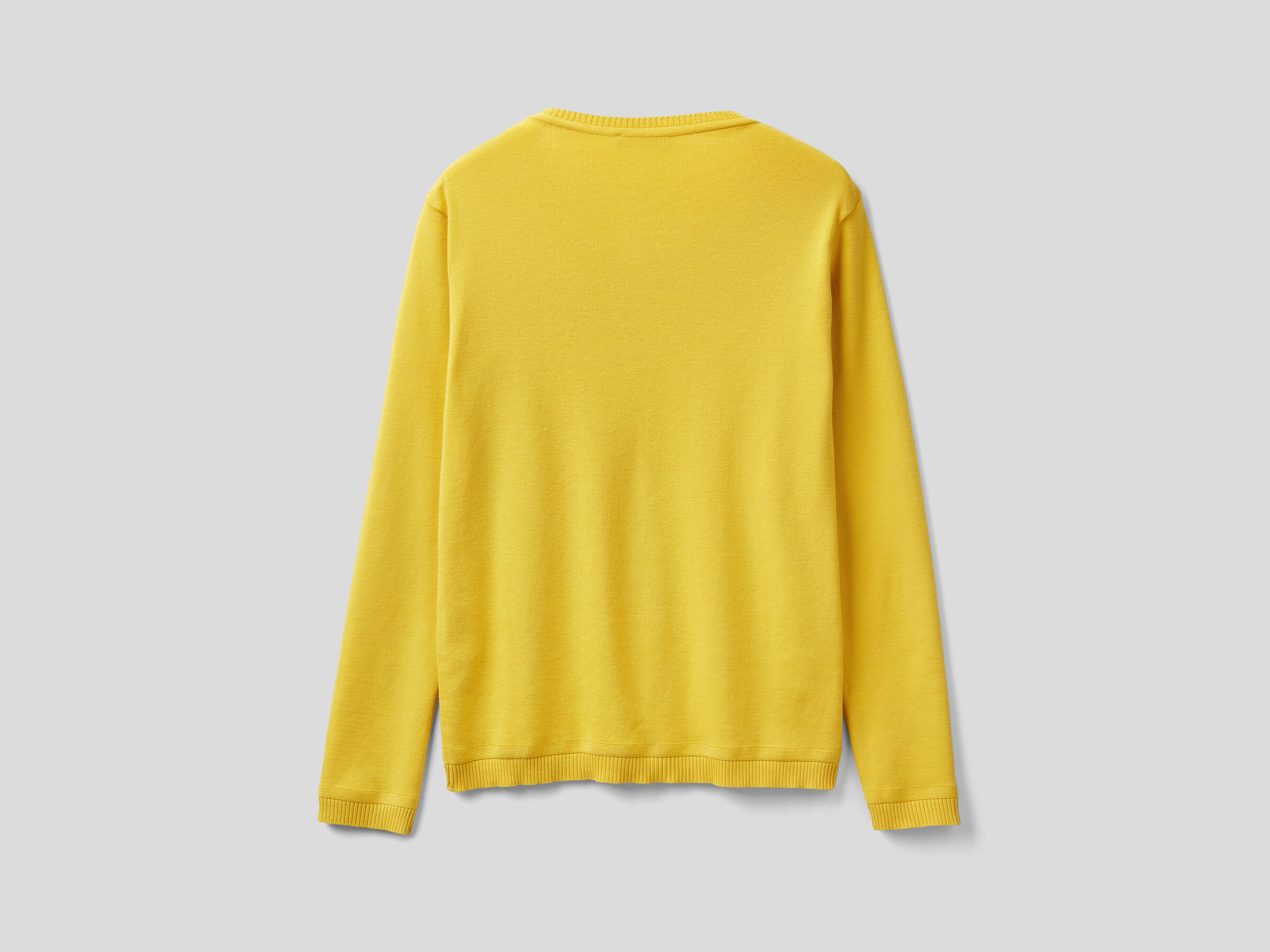 Crew neck cardigan in pure cotton image number 5