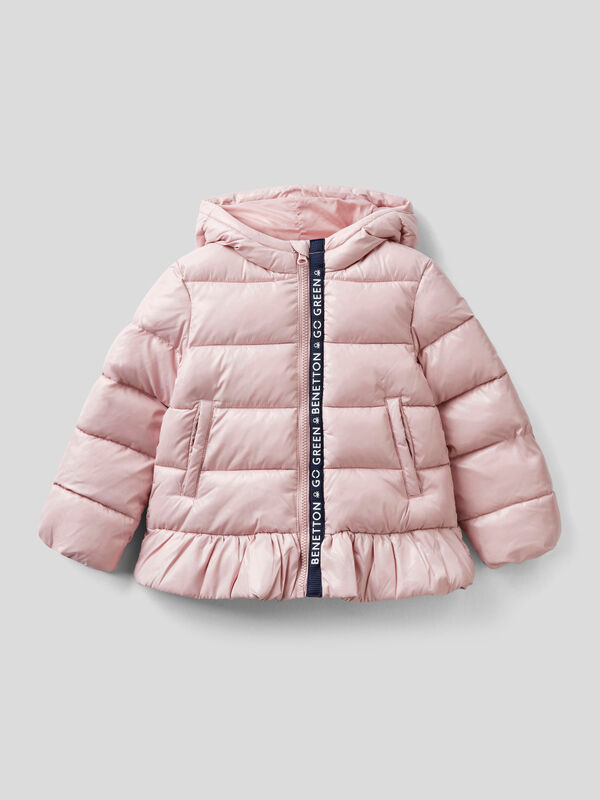 Padded jacket in recycled wadding Junior Girl