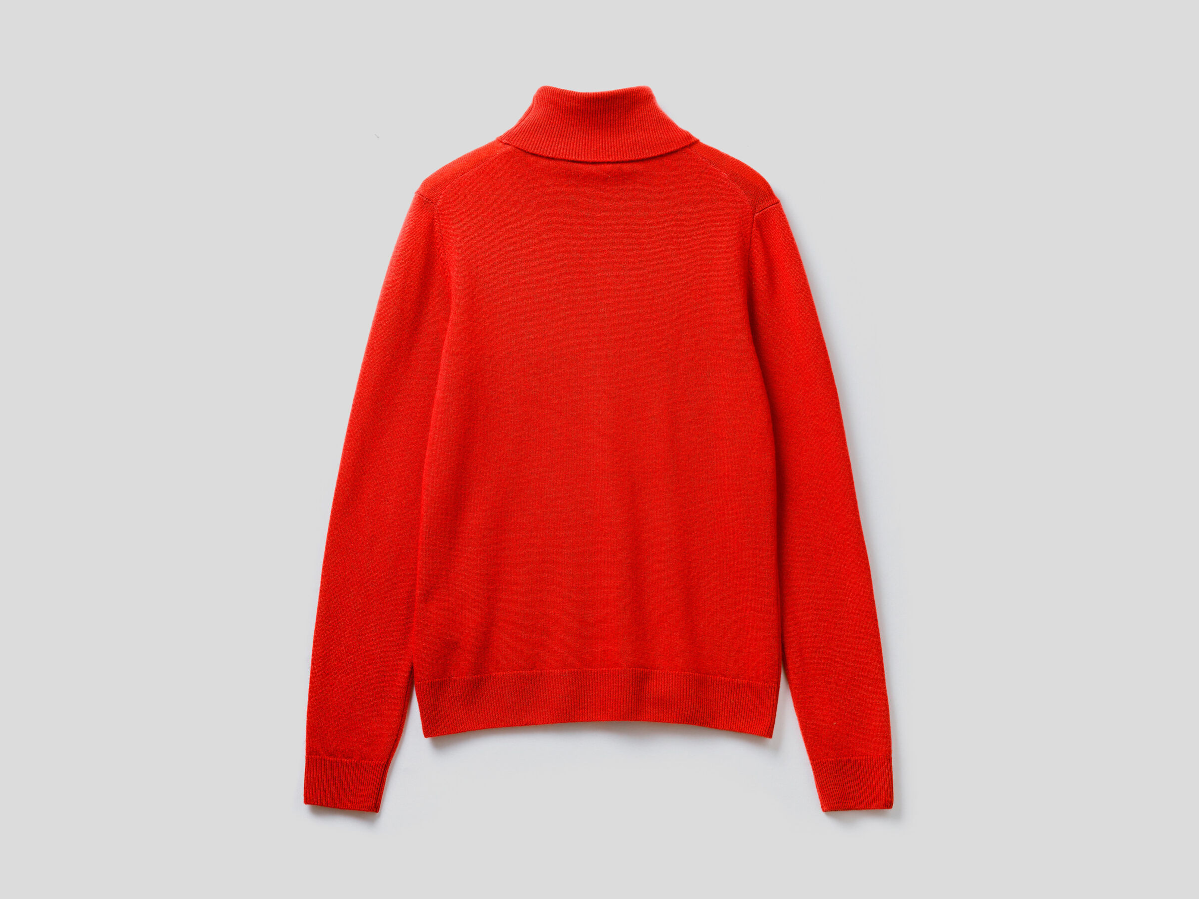 Turtleneck sweater in pure virgin wool image number 6