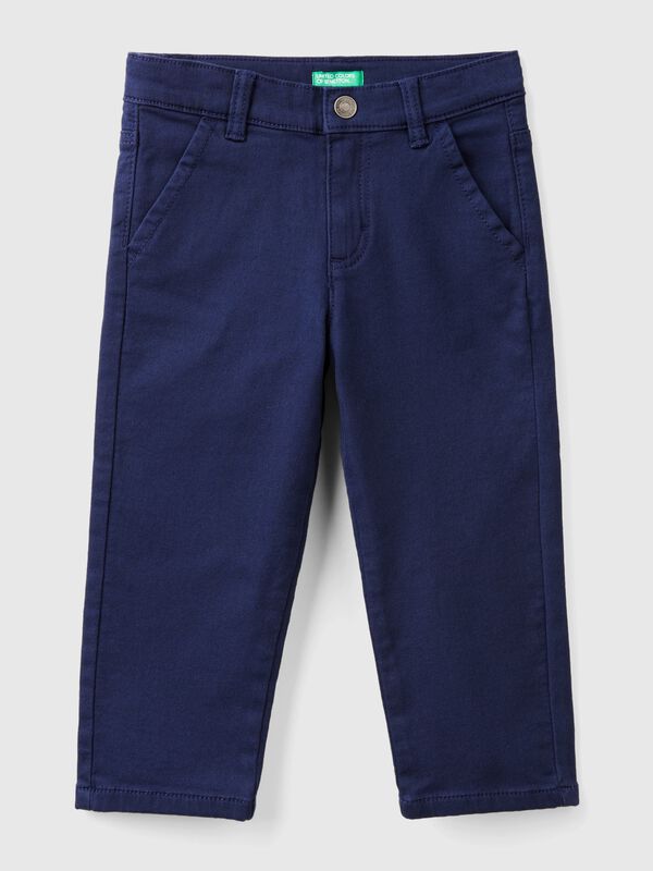 Stretch cotton trousers Junior Boy