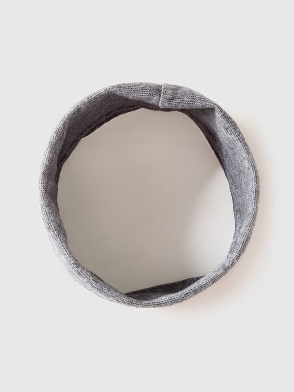 Neck warmer in stretch cotton Junior Boy