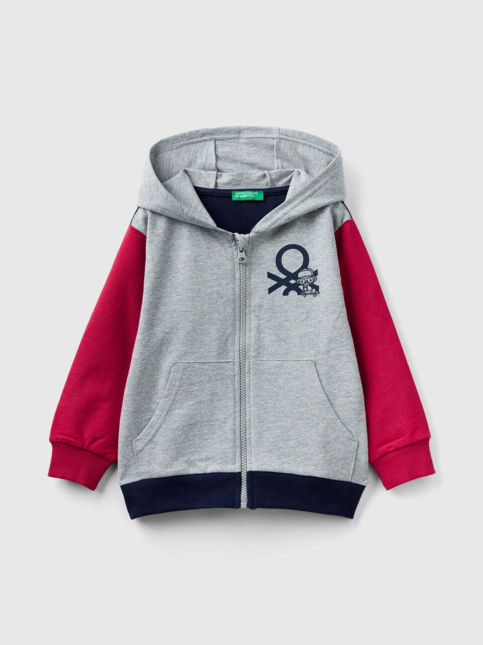 Hoodie benetton clearance
