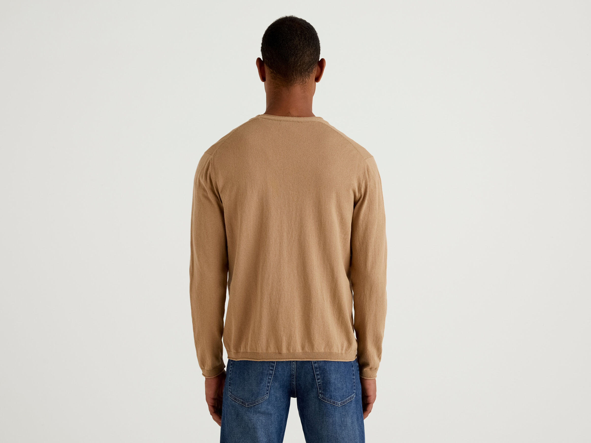 Cotton cardigan with V-neck image number 2