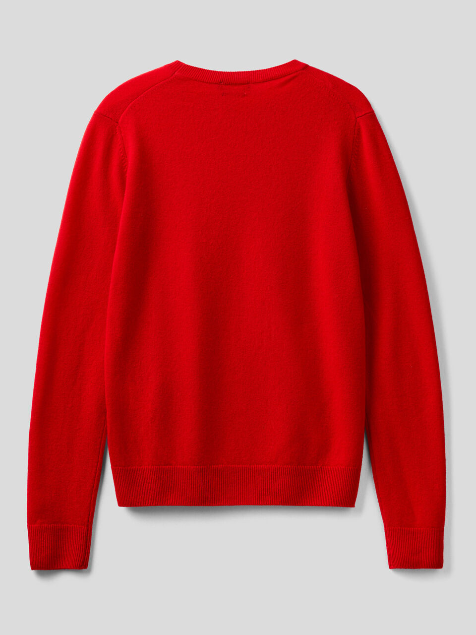 Crew neck sweater in pure virgin wool image number 2