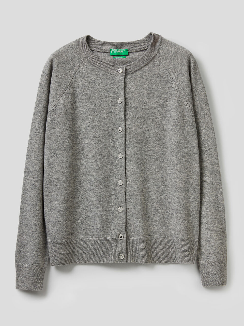 Crew neck cardigan image number 1