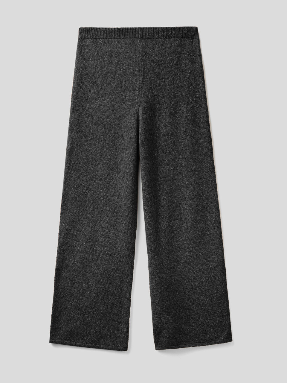 Knit palazzo trousers image number 2