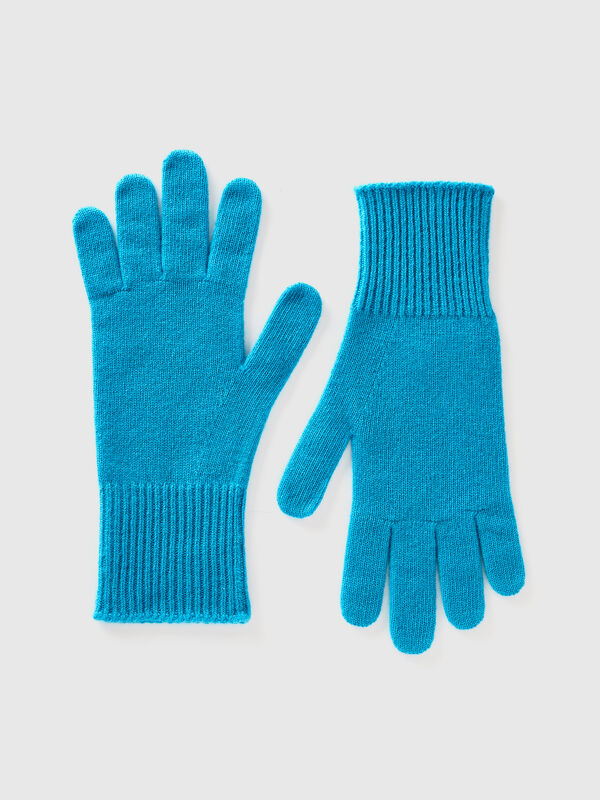 Gloves in pure Merino wool Women