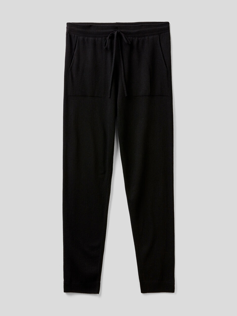 Sporty trousers in wool blend image number 1