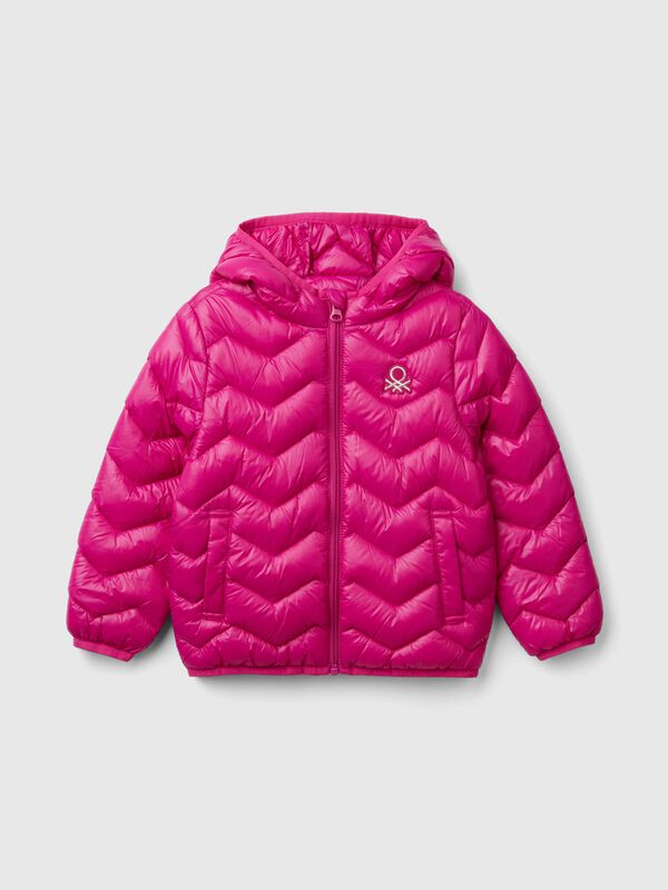 Padded jacket with hood Junior Girl