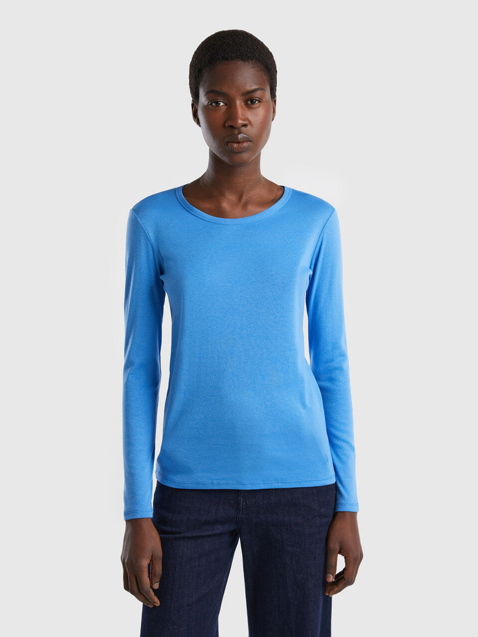 Women's long sleeve cotton t deals shirts