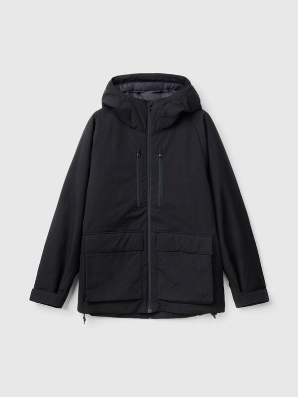 Padded short parka Men