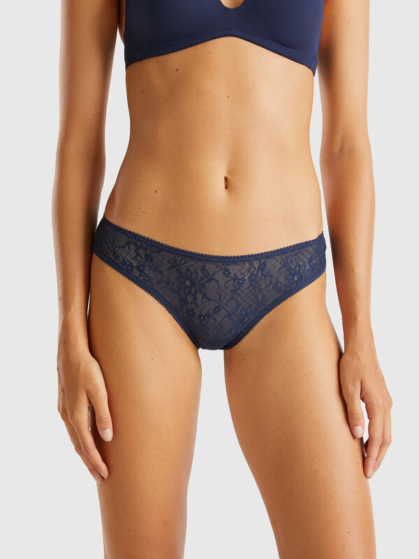Brazilian underwear in stretch lace Women